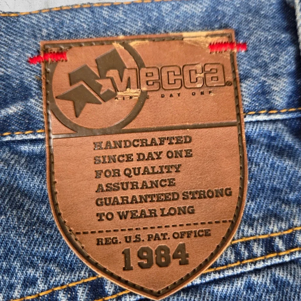90s Vintage Mecca Medium Wash Regular Fit Bootcut Jeans Size 40 x 32